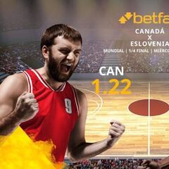 Canadá vs. Eslovenia: horario, TV, estadísticas, cuadro y pronósticos del Mundial de Baloncesto