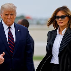 ¿Por qué no estuvo Melania con Donald Trump en su imputación ni en su discurso en Mar-a-Lago?