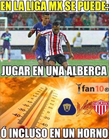 Los memes del triunfo de Pumas ante Necaxa