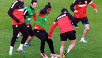 Entrenamiento del Atlético