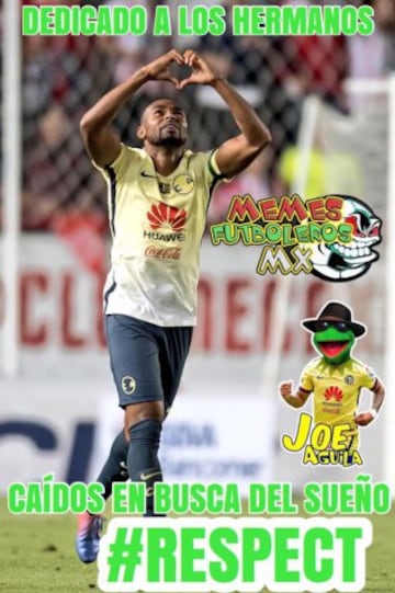 Necaxa y América empataron y desataron el enojo de los memes