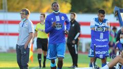 Partido amistoso de Pretemporada entre el Valladolid Promesas y el Deportivo de la Coru&ntilde;a disputado en el Estadio de La Devesa en Bembibre (Le&oacute;n) .Foto Luis de la Mata