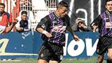 <b>LA VUELTA.</B> "Me puse algo nervioso al saltar al terreno de juego; no tuve tiempo ni para calentar"