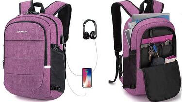 Estas son seis de las mochilas antirrobo más vendidas en Amazon México