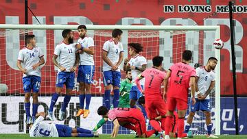 Soccer Football - International friendly - South Korea v Chile - Daejeon World Cup Stadium, Daejeon, South Korea - June 6, 2022 South Korea's Son Heung-min scores their second goal with a free-kick REUTERS/Kim Hong-Ji