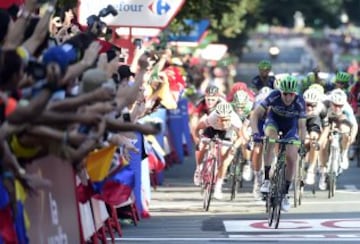 El ciclista belga del equipo Orica, J.Keukeleire, se ha proclamado el vencedor de la duodécima etapa de la Vuelta Ciclista a España 2016.