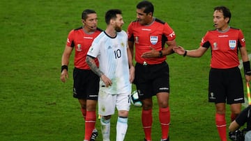 Rajada monumental de Messi: "El árbitro inclinó la cancha"
