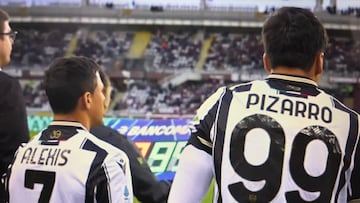 Alexis y Pizarro entran y sólo un minuto después le pasa esto al Udinese: la escena es desoladora