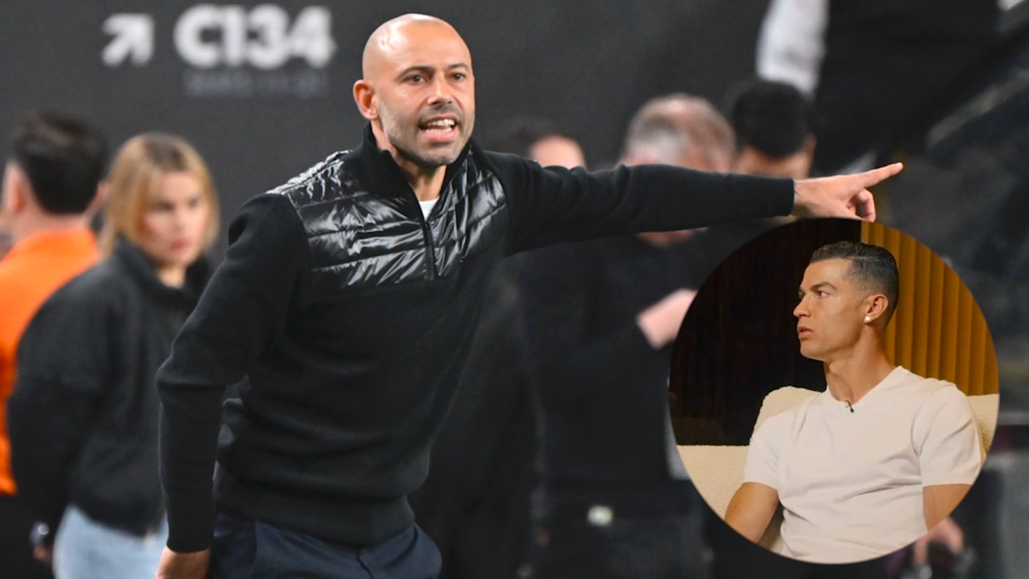 Javier Mascherano responde a Cristiano Ronaldo: “Es lo que él cree y está bien” - AS USA