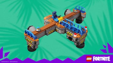 lego fortnite islas perdidas nuevo vehiculo parche 31.20