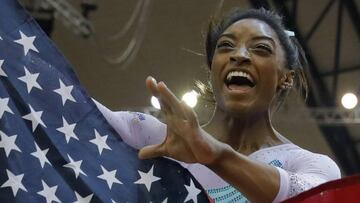 La estadounidense ganó el “All around” del Mundial de Catar: hizo historia al convertirse en la 1a gimnasta en ganar 4 oros en Campeonatos del Orbe de Gimnasia