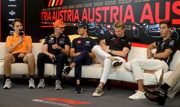 Rueda de prensa del GP de Austria de F1 2023.