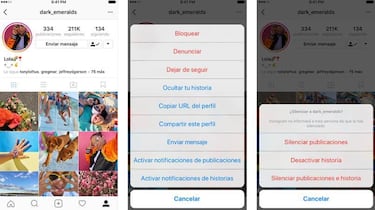 Instagram presenta su nueva opción "Silenciar"
