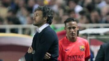 Sexto disgusto de Neymar con Luis Enrique por ser sustituido