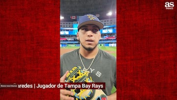 Isaac Paredes muestra su lado más mexicano