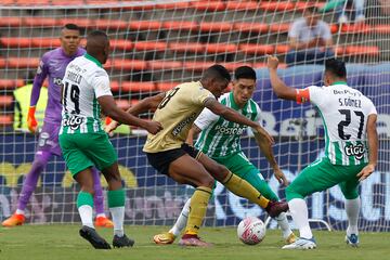 Atlético Nacional y Águilas Doradas se enfrentaron en el Atanasio Girardot por la fecha 16 de la Liga BetPlay II-2022.