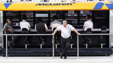 Zak Brown, Executive Director, McLaren.