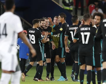 Gareth Bale scored the winning goal against Al Jazira and Real Madrid goes into the final of the Club World Cup.