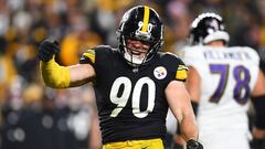 TJ Watt con los Steelers