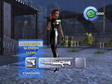 La primera versión de Perfect Dark Zero para Xbox, en bocetos e imágenes