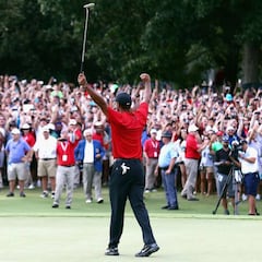 El triunfo de Tiger bate récords de audiencia y agita la Ryder