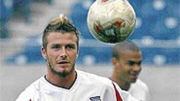Beckham estará hoy ante Suecia.