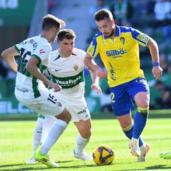 Resumen y goles del Elche vs Cádiz, jornada 18 de LaLiga Hypermotion