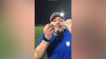 El mensaje de Maradona a Mayweather: "Lo mato... a penales, no a piñas"