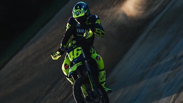 Valentino Rossi entrena en su rancho con la off-road.
