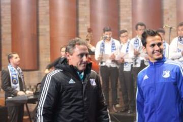 Lanzamiento camiseta Millonarios 2015