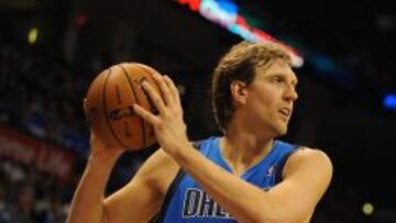 Dirk Nowitzi, jugador de Dallas Mavericks.