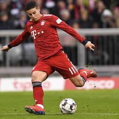 James listo para la Selección: Revive el golazo ante Mainz