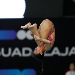 México sin medalla en plataforma 10m individual femenil de la Copa Mundial de Guadalajara