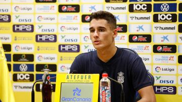 19/10/22 FUTBOL SEGUNDA DIVISION
UD LAS PALMAS RUEDA DE PRENSA DE SERGI CARDONA