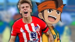 Una estrella del Atlético de Madrid rinde homenaje a ‘Inazuma Eleven’ con un espectacular tatuaje en la pierna