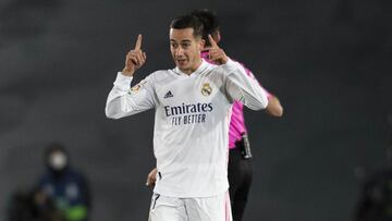 Lucas Vázquez, con el Real Madrid.