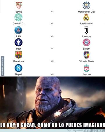 Los mejores memes de la primera jornada de Champions