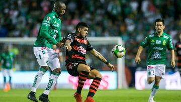 León vs Tijuana, Liga MX