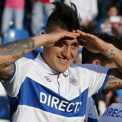 Nicolás Castillo se salva del castigo y podrá jugar ante Unión