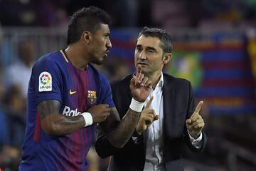 Ernesto Valverde and Paulinho