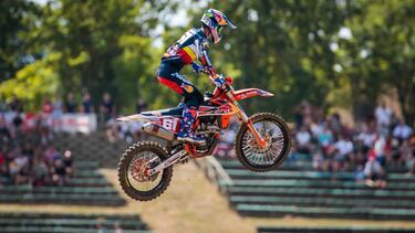Jorge Prado, piloto de KTM en la categoría de MX2.