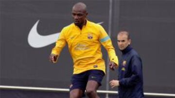 Ovación de Balaídos a Abidal