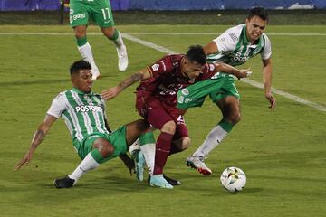 Deportes Tolima llega a nueve puntos en la tabla de posiciones luego del triunfazo ante Atlético Nacional en el Atanasio Girardot, un escenario que en los últimos años siempre ha logrado buenos resultados. 