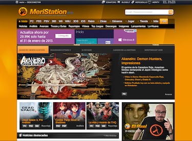 MeriStation reestructura su portada
