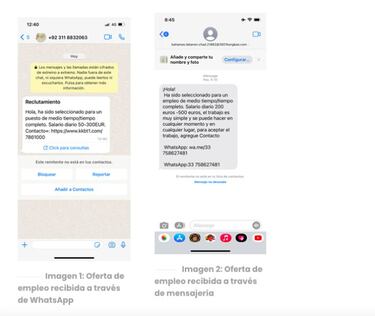 Las falsas ofertas de trabajo por WhatsApp, cómo identificarlas