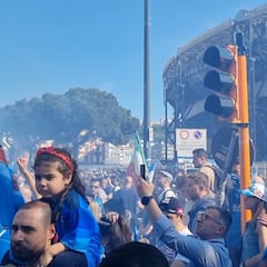 Locura absoluta: así se vivió la celebración del Scudetto en Nápoles