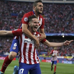 Saúl y un gol para la historia