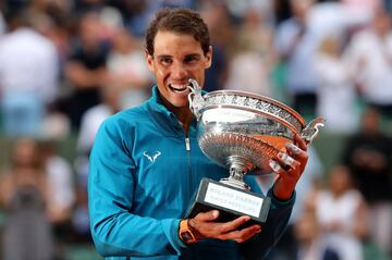 Rafa Nadal ganó a Dominic Thiem por 6-4, 6-3 y 6-2