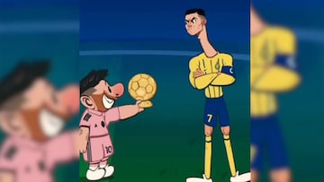 Cortometraje se burla de Cristiano Ronaldo por la nominación de Messi