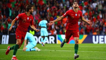 Portugal 1 - Holanda 0: resumen, resultado y gol. Liga de Naciones